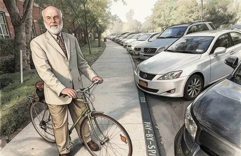 Donald Shoup, author of "High Cost of Free Parking"