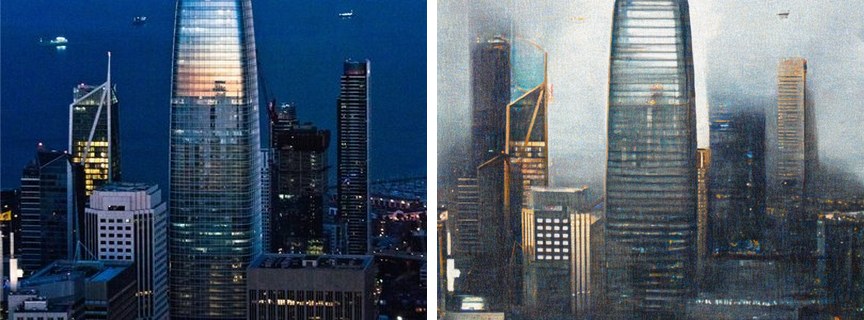 Salesforce Tower -- nw4 (custom prompt) -- NW4 custom prompt · $?